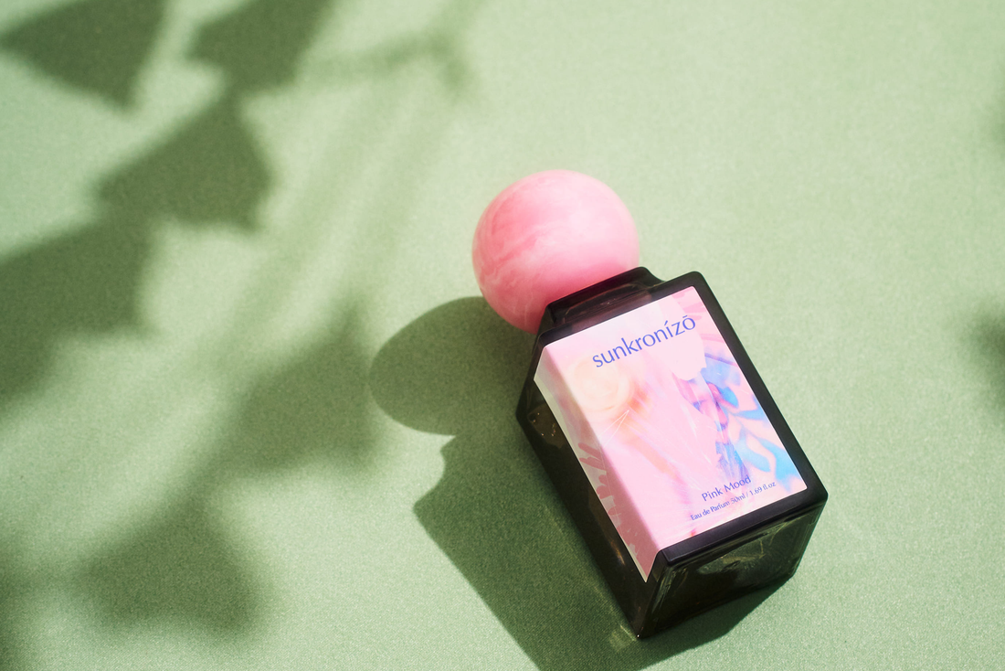 sunkronizo調香師筆記｜Pink Mood 淡香精：粉紅星期一的柔軟香氣