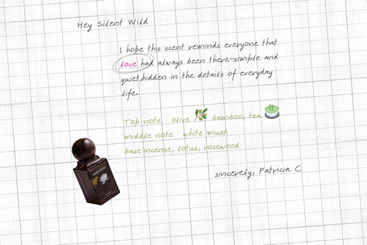 Sunkronizo 調香師筆記｜中性白麝香木質調 Silent Wild 淡香精 — 內斂與奔放之間的靜謐力量