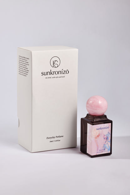 木質花香調-桂花、茉莉與喀什米爾    { Monday : Pink Mood }  50ml 淡香精  (結帳時有限時驚喜!)